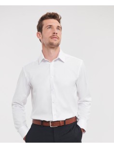 R-R-962M-0-Mens L/S Herringbone Shirt 2